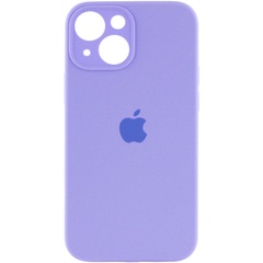 Чохол Silicone Case Full Camera Protective (AA) для Apple iPhone 13 (6.1 "), Бузковий / Dasheen