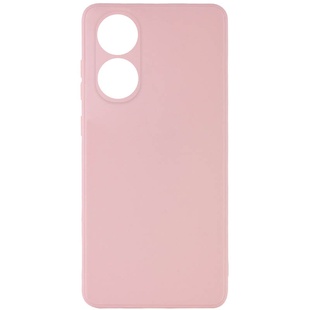 Силиконовый чехол Candy Full Camera для Oppo A98 Розовый / Pink Sand