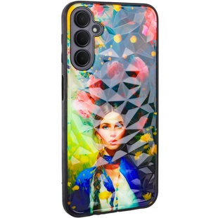 TPU+PC чехол Prisma Ladies для Samsung Galaxy A16 5G Peonies