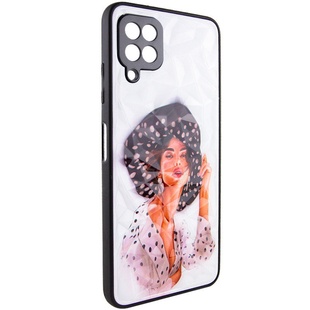 TPU+PC чехол Prisma Ladies для Samsung Galaxy M33 5G Girl in a hat