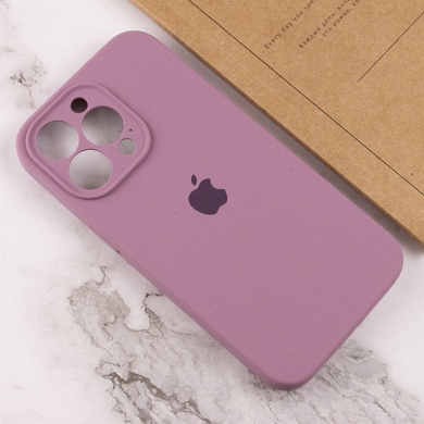 Чохол Silicone Case Full Camera Protective (AA) для Apple iPhone 13 Pro Max (6.7 "), Лиловый / Lilac Pride