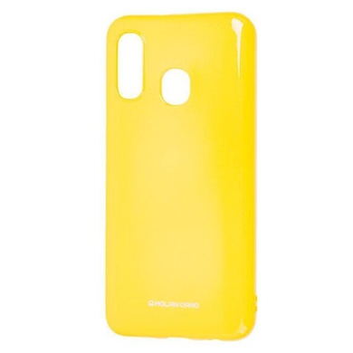 TPU чехол Molan Cano Glossy для Samsung Galaxy A40 (A405F), Желтый