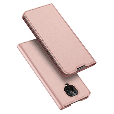 Чехол-книжка Dux Ducis с карманом для визиток для Xiaomi Redmi Note 9s / Note 9 Pro / Note 9 Pro Max Серый