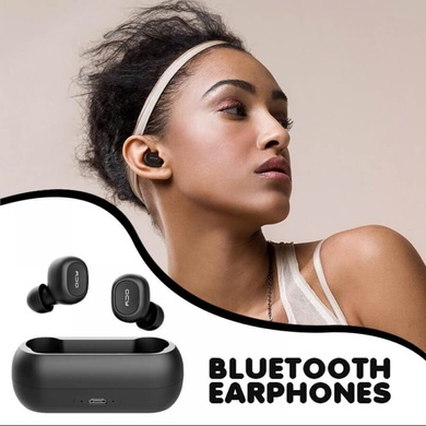Bluetooth наушники QCY T1 Stereo Earphones, Черный
