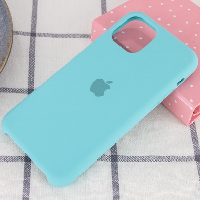 Чохол Silicone Case (AA) для Apple iPhone 11 Pro Max (6.5 "), Бирюзовый / Turquoise