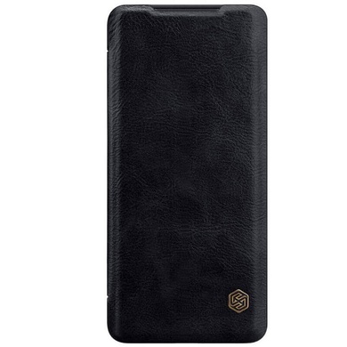 Кожаный чехол (книжка) Nillkin Qin Series для Samsung Galaxy A11, Черный