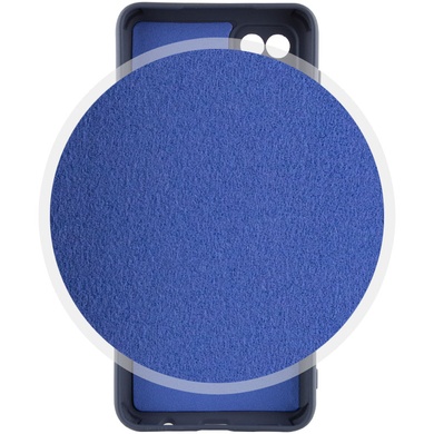 Чохол Silicone Cover Lakshmi Full Camera (A) для Samsung Galaxy A12 / M12, Синий / Midnight Blue