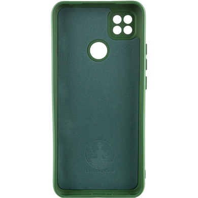 Чохол Silicone Cover Lakshmi Full Camera (A) для Xiaomi Redmi 9C, Зелений / Dark Green