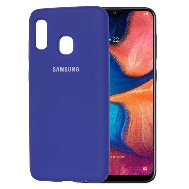 Чехол Silicone Cover (AA) для Samsung Galaxy A20 / A30