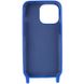 Чехол Cord case Ukrainian style c длинным цветным ремешком для Samsung Galaxy A52 4G / A52 5G / A52s Темно-синий / Midnight blue
