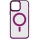 Чохол TPU Iris with MagSafe для Apple iPhone 12 Pro / 12 (6.1"), Бордовый