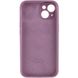 Чехол Silicone Case Full Camera Protective (AA) для Apple iPhone 14 Plus (6.7") Лиловый / Lilac Pride