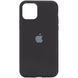 Чохол Silicone Case Full Protective (AA) для Apple iPhone 12 Pro Max (6.7 "), Чорний / Black