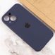 Чохол Silicone Case Full Camera Protective (AA) для Apple iPhone 14 Plus (6.7"), Темно-Синий / Midnight Blue