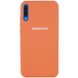 Чехол Silicone Cover Full Protective (AA) для Samsung Galaxy A50 (A505F) / A50s / A30s Оранжевый / Apricot
