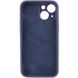 Чохол Silicone Case Full Camera Protective (AA) для Apple iPhone 14 Plus (6.7"), Темно-Синий / Midnight Blue