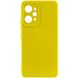 Чохол Silicone Cover Lakshmi Full Camera (AAA) для Xiaomi Redmi 12, Желтый / Yellow