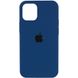Чехол Silicone Case Full Protective (AA) для Apple iPhone 14 (6.1") Синий / Navy Blue