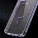 TPU+PC чехол Fullcolor with Magnetic Safe для Apple iPhone 12 (6.1") Purple