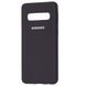 Чехол Silicone Cover Full Protective (AA) для Samsung Galaxy S10e Черный / Black