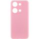 Чохол Silicone Cover Lakshmi Full Camera (AAA) для Xiaomi Redmi Note 13 Pro 4G, Рожевий / Light pink