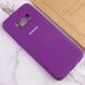 Чехол Silicone Cover Full Protective (AA) для Samsung G950 Galaxy S8 Фиолетовый / Grape