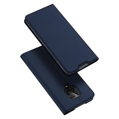 Чехол-книжка Dux Ducis с карманом для визиток для Xiaomi Redmi Note 9s / Note 9 Pro / Note 9 Pro Max Синий