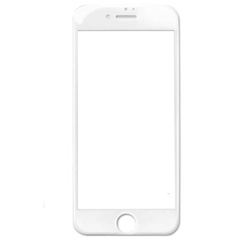 Защитное 3D стекло Artoriz (full glue) для Apple iPhone 7 / 8 / SE (2020) (4.7"), Белый