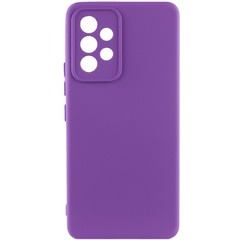 Чехол Silicone Cover Lakshmi Full Camera (A) для Samsung Galaxy A33 5G Фиолетовый / Purple