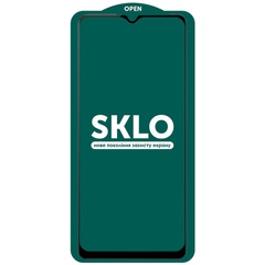 Защитное стекло SKLO 5D (full glue) (тех.пак) для Samsung A12/M12/A02s/M02s/A02/M02/A03s/A03 Core Черный