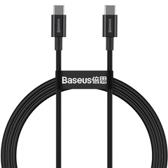 Дата кабель Baseus Superior Series Fast Charging Type-C to Type-C PD 100W (1m) (CATLYS-B), Чорний