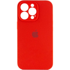Чехол Silicone Case Full Camera Protective (AA) для Apple iPhone 13 Pro Max (6.7") Красный / Red