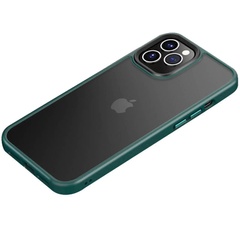 TPU+PC чохол Metal Buttons для Apple iPhone 11 Pro (5.8 "), Зеленый