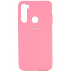 Чехол Silicone Cover Full Protective (A) для OPPO Realme C3, Розовый / Pink