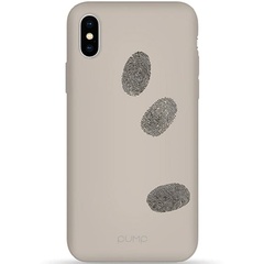 Чохол Pump Silicone Minimalistic для Apple iPhone XS Max (6.5"), Fingerprints