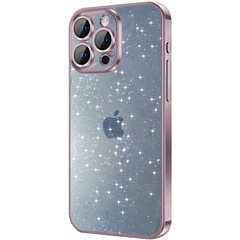 Чохол TPU+PC Glittershine для Apple iPhone 15 (6.1"), Rose Gold
