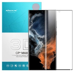Защитное стекло Nillkin (CP+ max 3D) для Samsung Galaxy S22 Ultra Черный