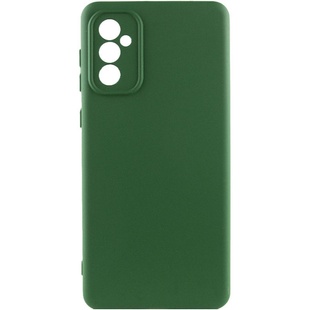 Чехол Silicone Cover Lakshmi Full Camera (AA) для Samsung Galaxy A16 5G Зеленый / Dark green