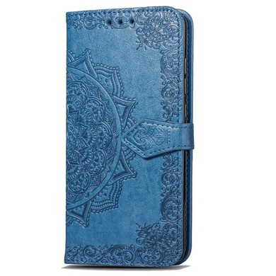 Кожаный чехол (книжка) Art Case с визитницей для Samsung Galaxy J6+ (2018) (J610F), Синий