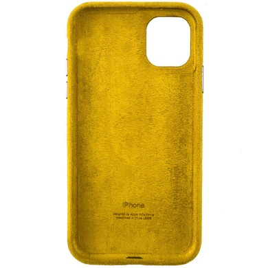 Чохол ALCANTARA Case Full для Apple iPhone 12 Pro / 12 (6.1"), Желтый