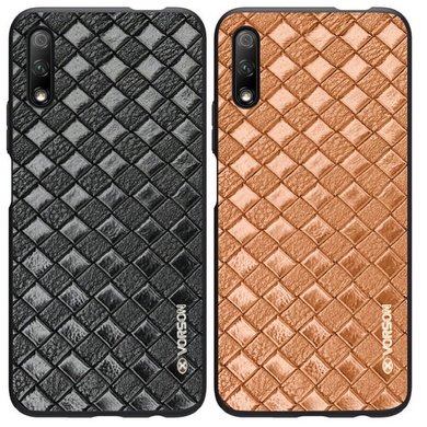Кожаная накладка VORSON Braided leather series для Huawei P Smart Pro / Honor 9X (China)