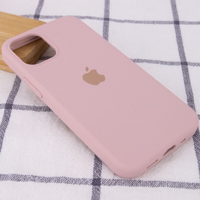 Чехол Silicone Case Full Protective (AA) для Apple iPhone 13 Pro Max (6.7") Розовый / Pink Sand