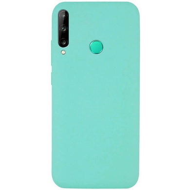 Чохол Silicone Cover Full without Logo (A) для Huawei P40 Lite E / Y7p (2020), Бирюзовый / Ocean blue