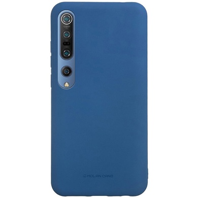 TPU чехол Molan Cano Smooth для Xiaomi Mi 10 / Mi 10 Pro Синий