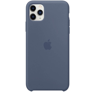 Чехол Silicone case (AAA) для Apple iPhone 11 Pro (5.8") Голубой / Alaskan blue