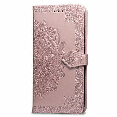 Шкіряний чохол (книжка) Art Case с візитницею для Xiaomi Redmi 6A, Розовый