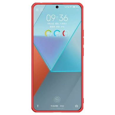 Чехол Nillkin Matte Pro для Xiaomi Poco X6 / Note 13 Pro 5G Красный / Red