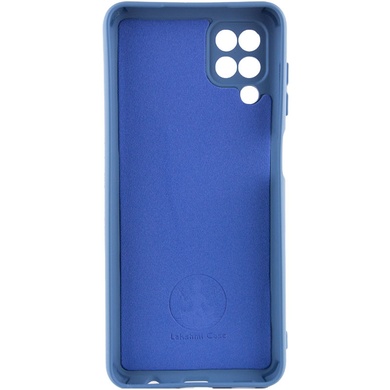 Чохол Silicone Cover Lakshmi Full Camera (A) для Samsung Galaxy A12 / M12, Синій / Navy Blue