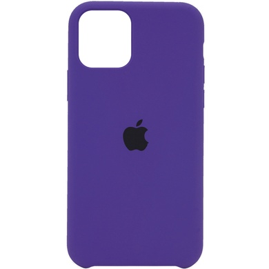 Чохол Silicone Case (AA) для Apple iPhone 11 Pro Max (6.5 "), Фіолетовий / Ultra Violet