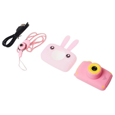 Дитяча фотокамера Baby Photo Camera Rabbit, Розовый